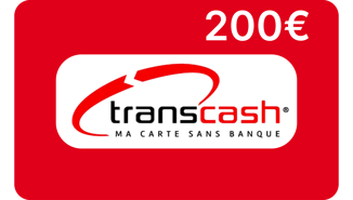 Recharge Transcash 200€